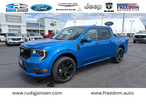 Blue 2026 Ford Maverick Lobo Standard