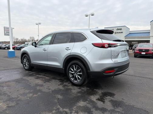 Sonic Silver Metallic 2023 Mazda CX-9 Touring