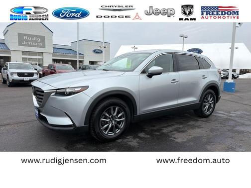 Sonic Silver Metallic 2023 Mazda CX-9 Touring
