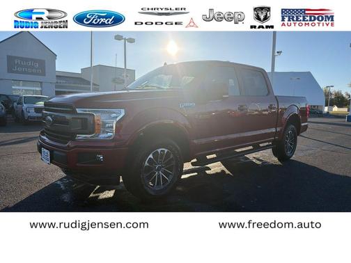 Ruby Red Metallic 2019 Ford F-150 XLT