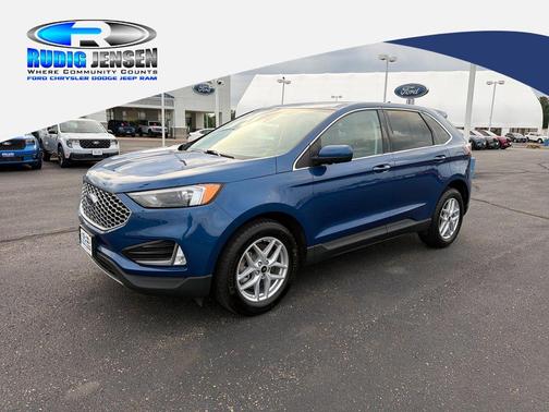 Blue Metallic 2024 Ford Edge SEL