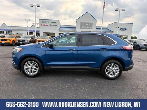 Blue Metallic 2024 Ford Edge SEL