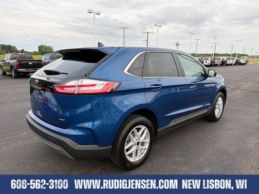Blue Metallic 2024 Ford Edge SEL