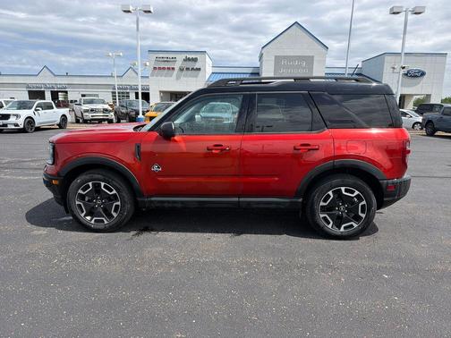 Chili Pepper Red 2022 Ford Bronco Sport Outer Banks