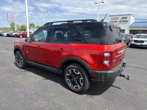 Chili Pepper Red 2022 Ford Bronco Sport Outer Banks