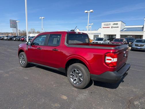 Red 2026 Ford Maverick XLT