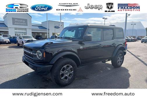 Shadow Black 2025 Ford Bronco Big Bend
