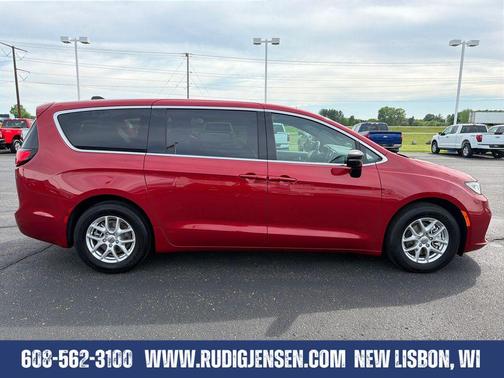 Red 2025 Chrysler Pacifica Select