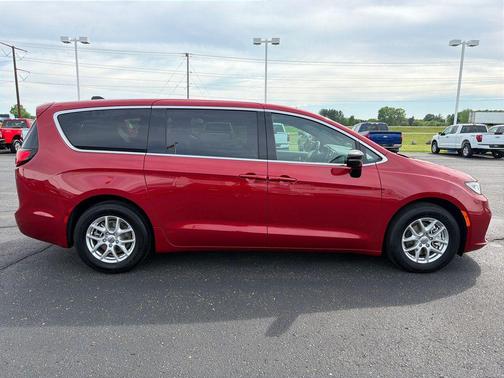 Red 2025 Chrysler Pacifica Select