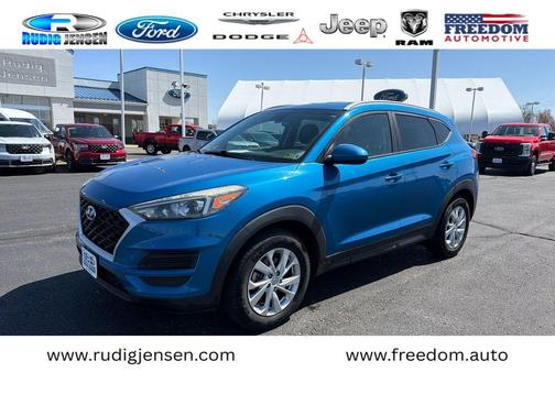 Aqua Blue 2020 Hyundai TUCSON Value
