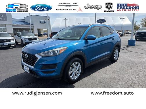Aqua Blue 2020 Hyundai TUCSON Value