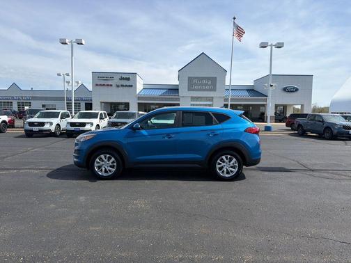 Aqua Blue 2020 Hyundai TUCSON Value