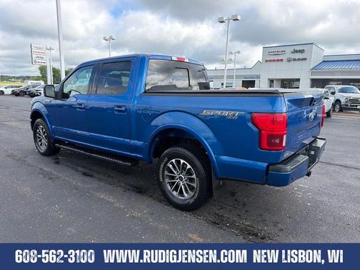 Lightning Blue 2018 Ford F-150 Lariat