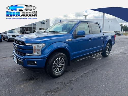 Lightning Blue 2018 Ford F-150 Lariat