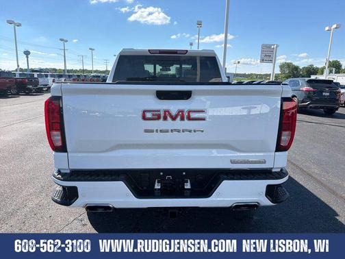 Summit White 2024 GMC Sierra 1500 Elevation