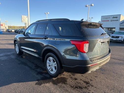 Blue Metallic 2024 Ford Explorer XLT