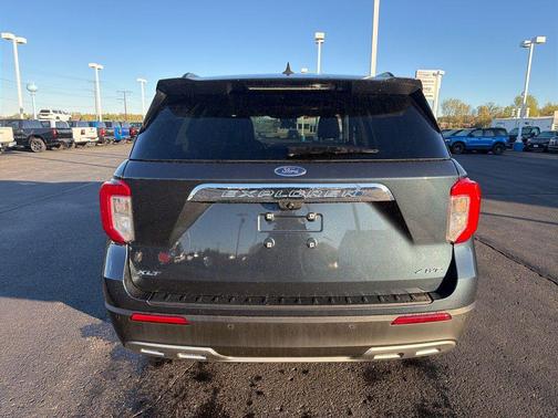 Blue Metallic 2024 Ford Explorer XLT