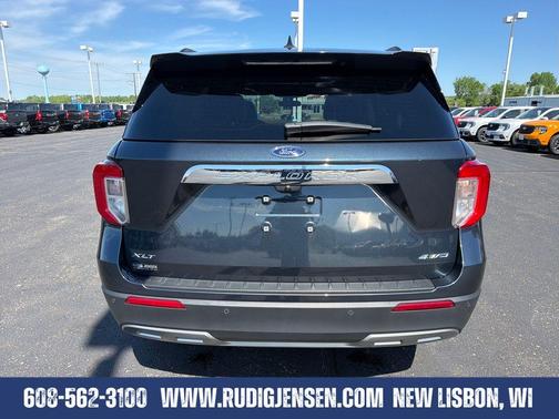Blue Metallic 2024 Ford Explorer XLT