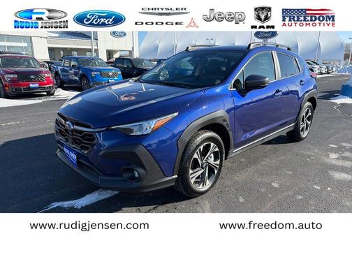 Sapphire Blue Pearl 2024 Subaru Crosstrek Premium
