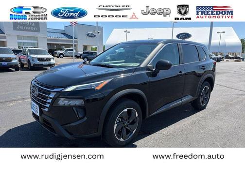 Black 2025 Nissan Rogue SV