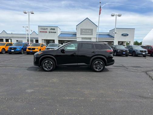 Black 2025 Nissan Rogue SV
