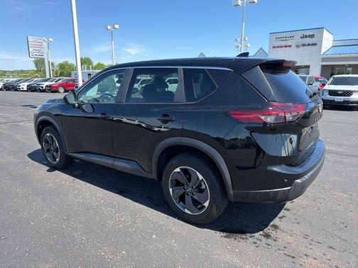 Black 2025 Nissan Rogue SV