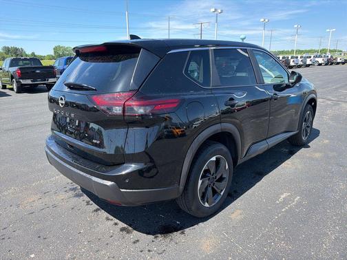 Black 2025 Nissan Rogue SV