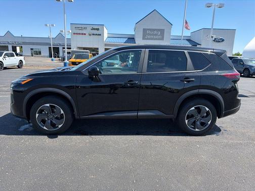 Black 2025 Nissan Rogue SV