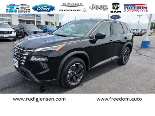 Black 2025 Nissan Rogue SV