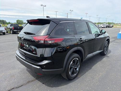 Black 2025 Nissan Rogue SV
