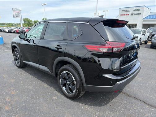 Black 2025 Nissan Rogue SV