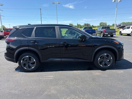 Black 2025 Nissan Rogue SV