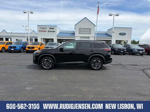Black 2025 Nissan Rogue SV