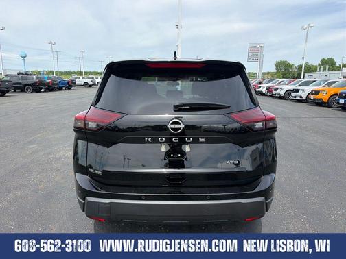 Black 2025 Nissan Rogue SV