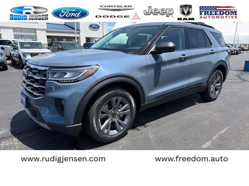 Blue 2026 Ford Explorer Active