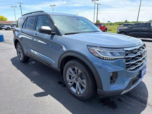 Blue 2026 Ford Explorer Active