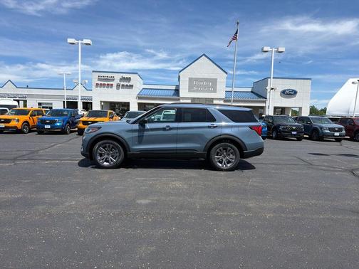 Blue 2026 Ford Explorer Active