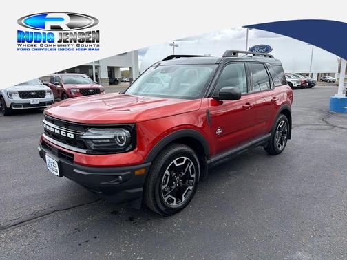 Chili Pepper Red 2024 Ford Bronco Sport Outer Banks