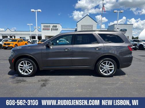 Granite Clearcoat Metallic 2021 Dodge Durango GT