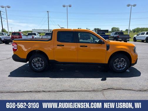 Orange 2026 Ford Maverick XLT