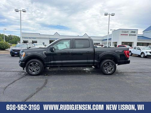Black 2023 Ford F-150 XLT