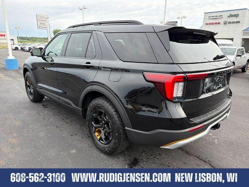 Black 2026 Ford Explorer Tremor
