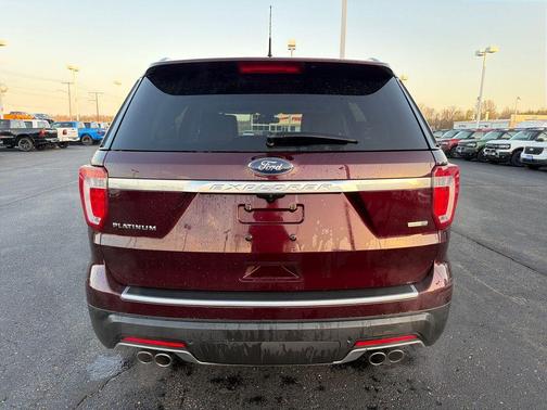 Burgundy 2019 Ford Explorer Platinum