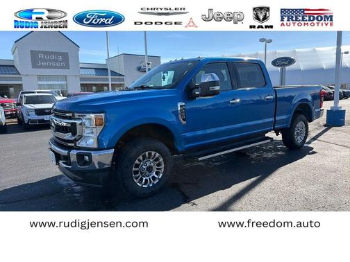 Blue Metallic 2021 Ford F-250 XLT