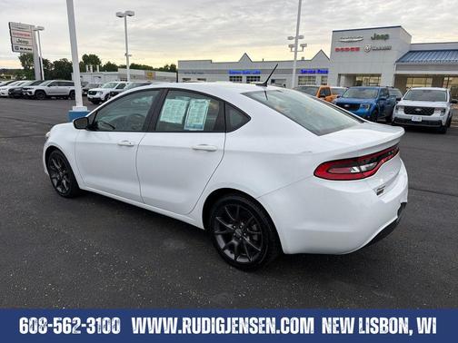 Bright White Clearcoat 2016 Dodge Dart SE