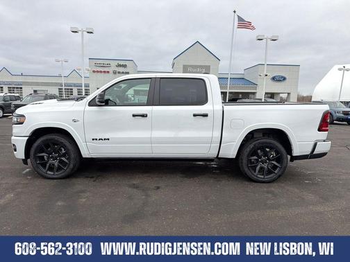 Bright White Clearcoat 2026 RAM 1500 Laramie