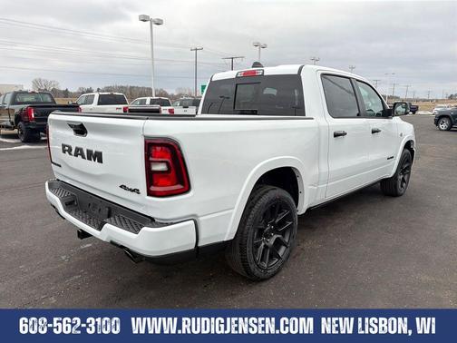 Bright White Clearcoat 2026 RAM 1500 Laramie