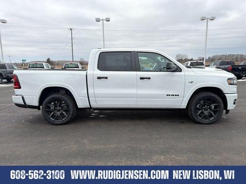 Bright White Clearcoat 2026 RAM 1500 Laramie