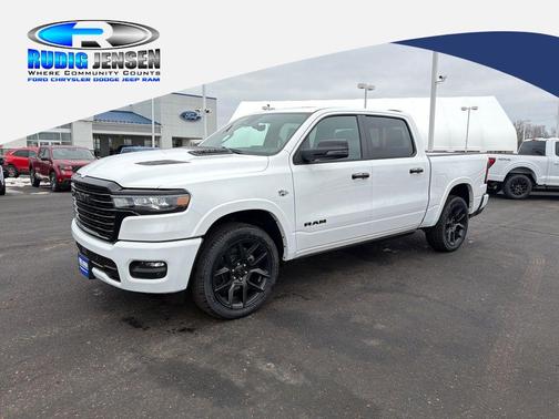 Bright White Clearcoat 2026 RAM 1500 Laramie