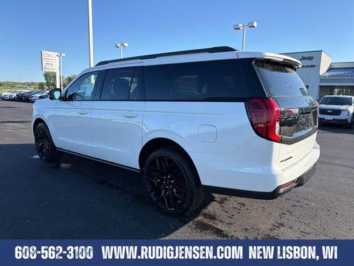 White Metallic 2026 Ford Expedition Max Platinum